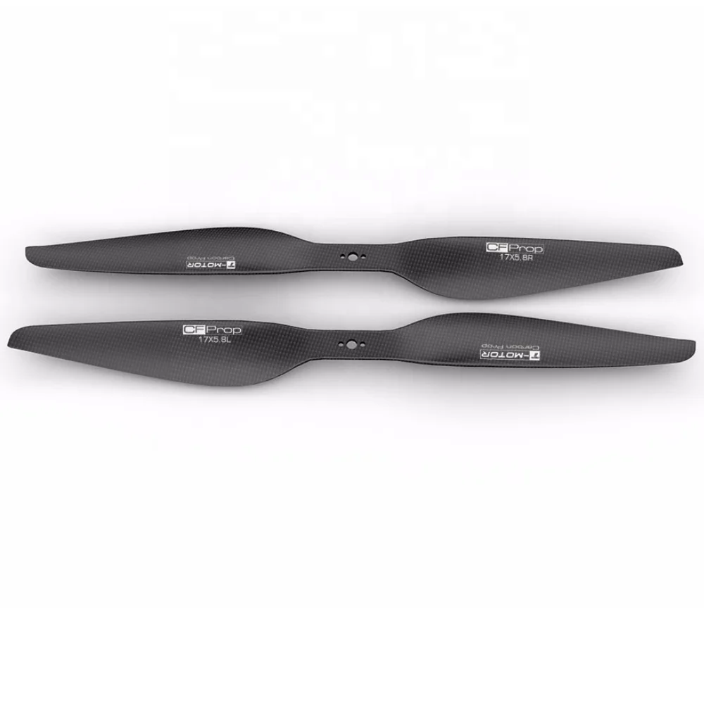 T-MOTOR P17x5.8 Carbon Propeller Lightweight Longer Flight Time 17inch 7.5kg Thrust Prop For Multi-rotor Drone
T-MOTOR P17x5.8 Carbon Propeller Lightweight Longer Flight Time 17inch 7.5kg Thrust Prop For Multi-rotor Drone