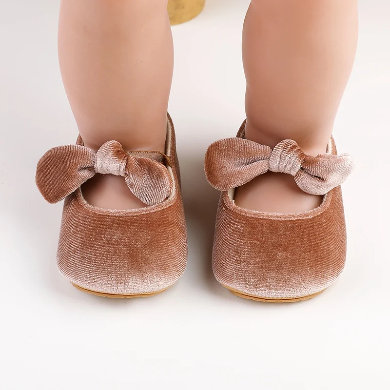 Infant Bow Cotton Shoes Baby Princess Newborn Walking Shoes Non-Slip Rubber Soft Sole Flat First Walkers
Infant Bow Cotton Shoes Baby Princess Newborn Walking Shoes Non-Slip Rubber Soft Sole Flat First Walkers