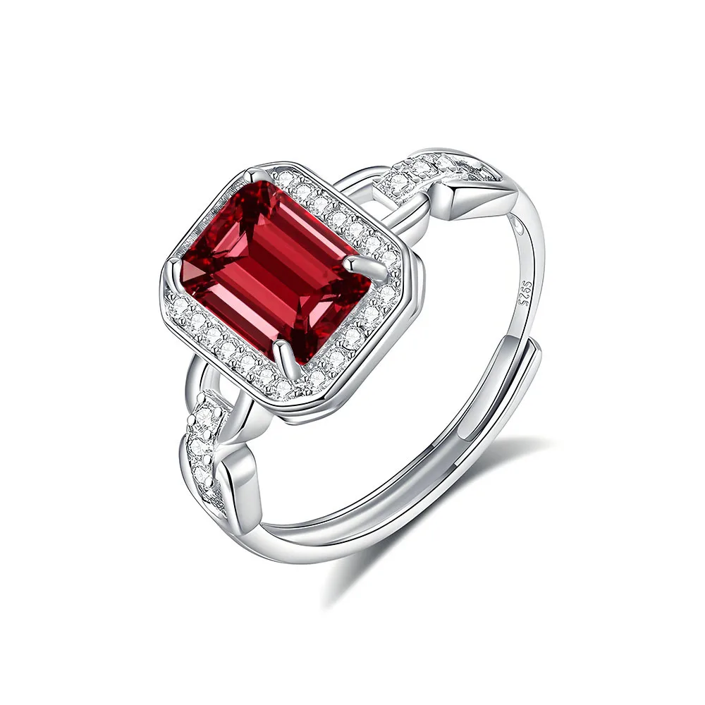 2025 new s925 silver inlaid rectangular artificial pigeon blood ruby ring women's European and American colored jewelry
2025 new s925 silver inlaid rectangular artificial pigeon blood ruby ring women's European and American colored jewelry