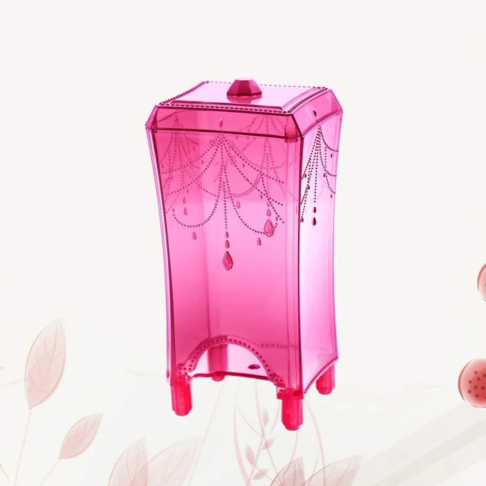 1pc Cotton Pad Organizer Transparent Pink Square Storage Container Dust-Proof Makeup Accessory Holder Box Plastic Cotton Pad
1pc Cotton Pad Organizer Transparent Pink Square Storage Container Dust-Proof Makeup Accessory Holder Box Plastic Cotton Pad
