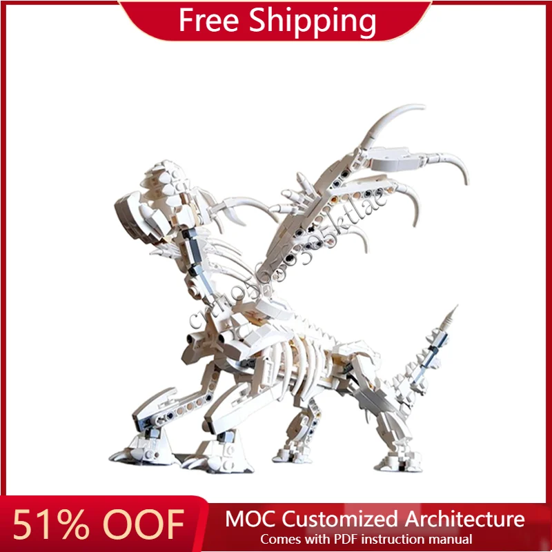 556 шт., серия животных, креативный скелет, дракон, строительные блоки, модель в сборе, дисплей, игрушки, популярные подарки на день рождения для детей
556 шт., серия животных, креативный скелет, дракон, строительные блоки, модель в сборе, дисплей, игрушки, популярные подарки на день рождения для детей