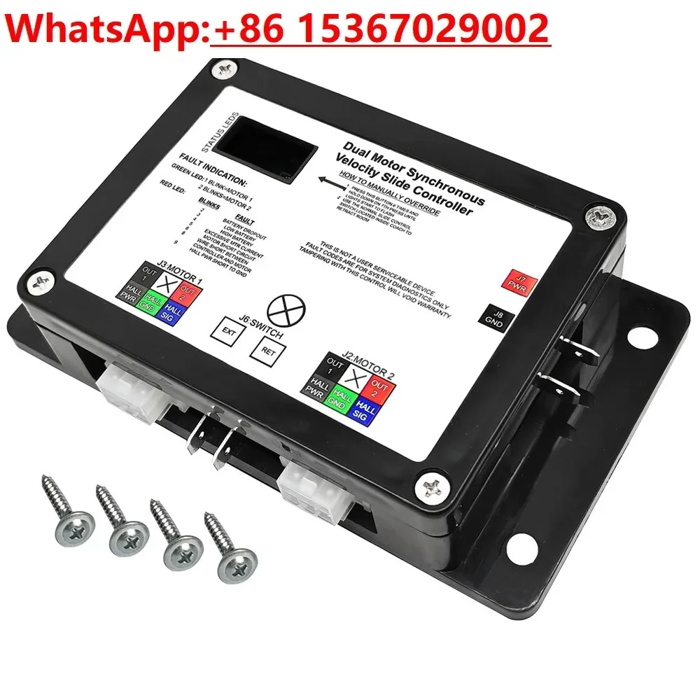 Suitable for Lippert13398-D0 dual motor synchronous speed sliding controller
Suitable for Lippert13398-D0 dual motor synchronous speed sliding controller