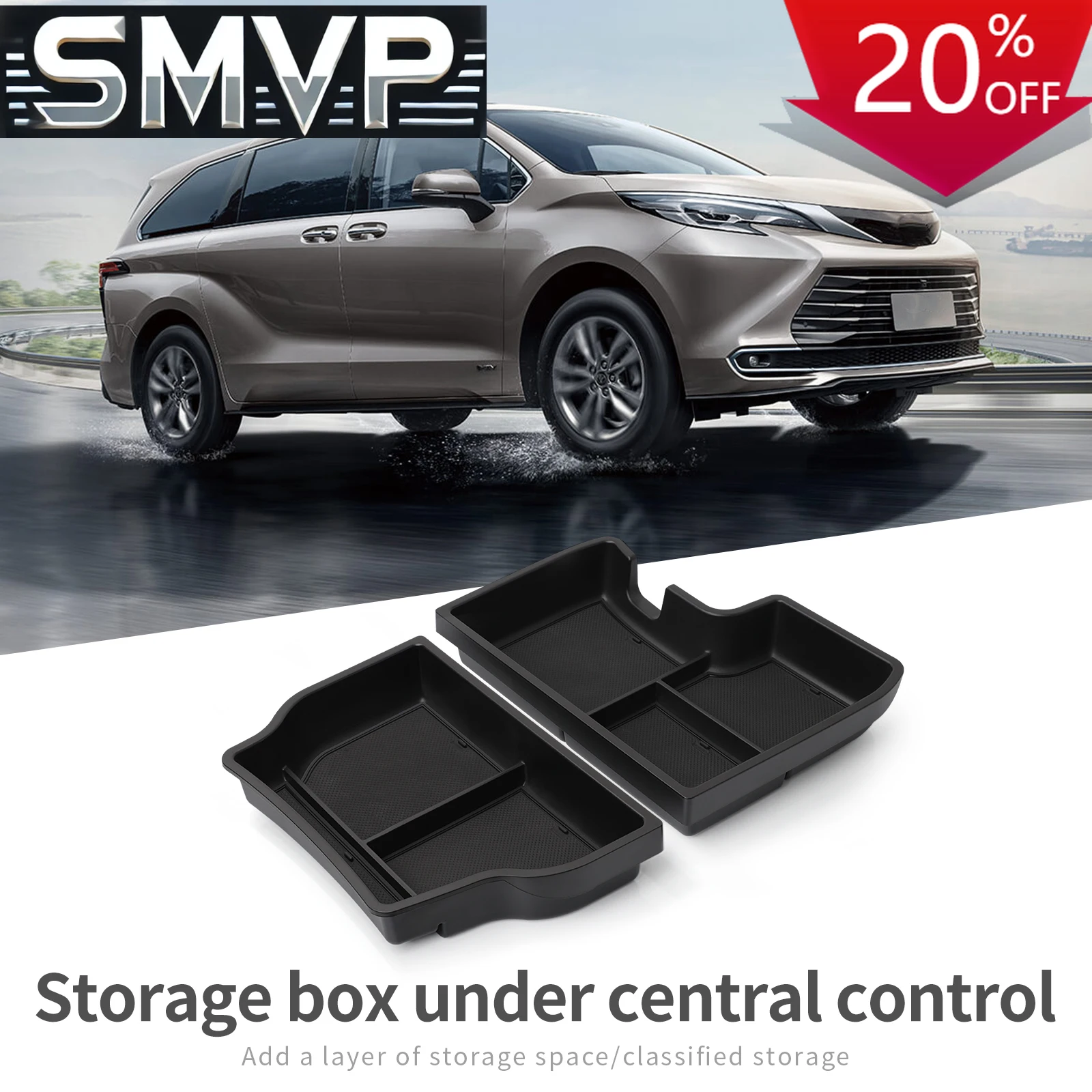 Fit For Toyota Sienna 2021-2025 Center Console Lower Storage Box Car Tray TPE Organizers Accessories Tidying Black
Fit For Toyota Sienna 2021-2025 Center Console Lower Storage Box Car Tray TPE Organizers Accessories Tidying Black