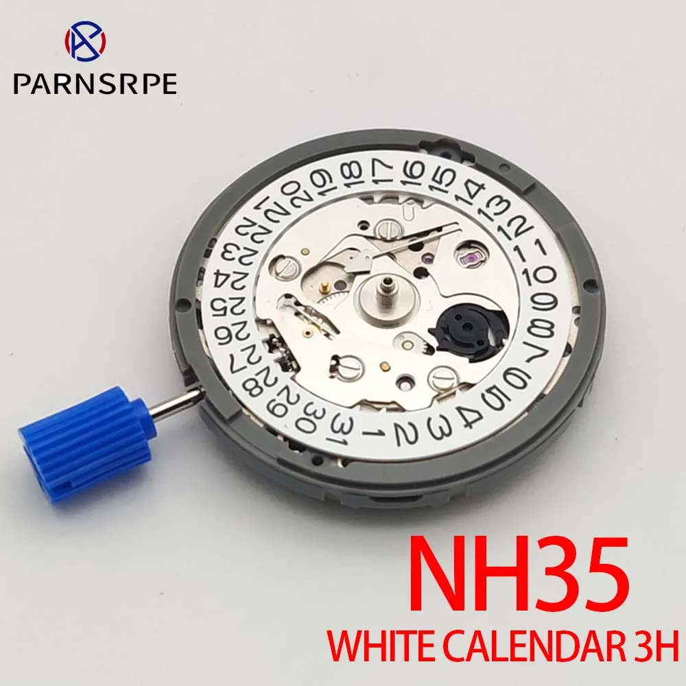 NH35 Self-winding mechanical movement 24 Jewelry high accuracy Mod watches alternative NH35A Date display 3:00
NH35 Self-winding mechanical movement 24 Jewelry high accuracy Mod watches alternative NH35A Date display 3:00