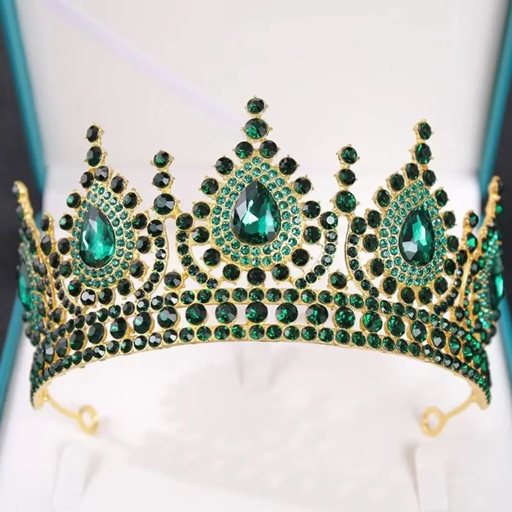 Hair Accessories Luxury Crystal Tiaras Elegant Headband Style Rhinestone Crown Sparkling Bridal Tiara Pageant Competition
Hair Accessories Luxury Crystal Tiaras Elegant Headband Style Rhinestone Crown Sparkling Bridal Tiara Pageant Competition