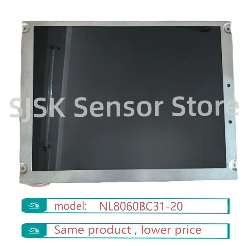 Original 12.1 Inch SVGA 800×600 TN 250cd/m² CCFL TTL 30pin Industrial NL8060BC31-20 LCD Display Panel Screen
Original 12.1 Inch SVGA 800×600 TN 250cd/m² CCFL TTL 30pin Industrial NL8060BC31-20 LCD Display Panel Screen