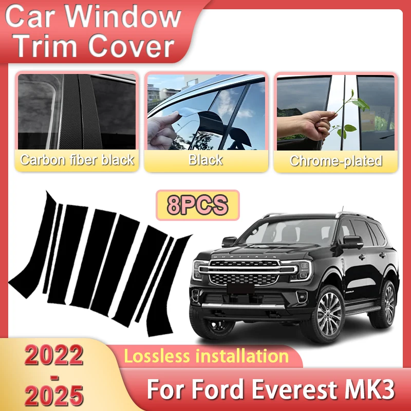 Car Center Pillar Sticker For Ford Everest 2024 2025 2023 2022 U704 UB Auto Window Trim Cover Stickers Posts Door Accessories
Car Center Pillar Sticker For Ford Everest 2024 2025 2023 2022 U704 UB Auto Window Trim Cover Stickers Posts Door Accessories