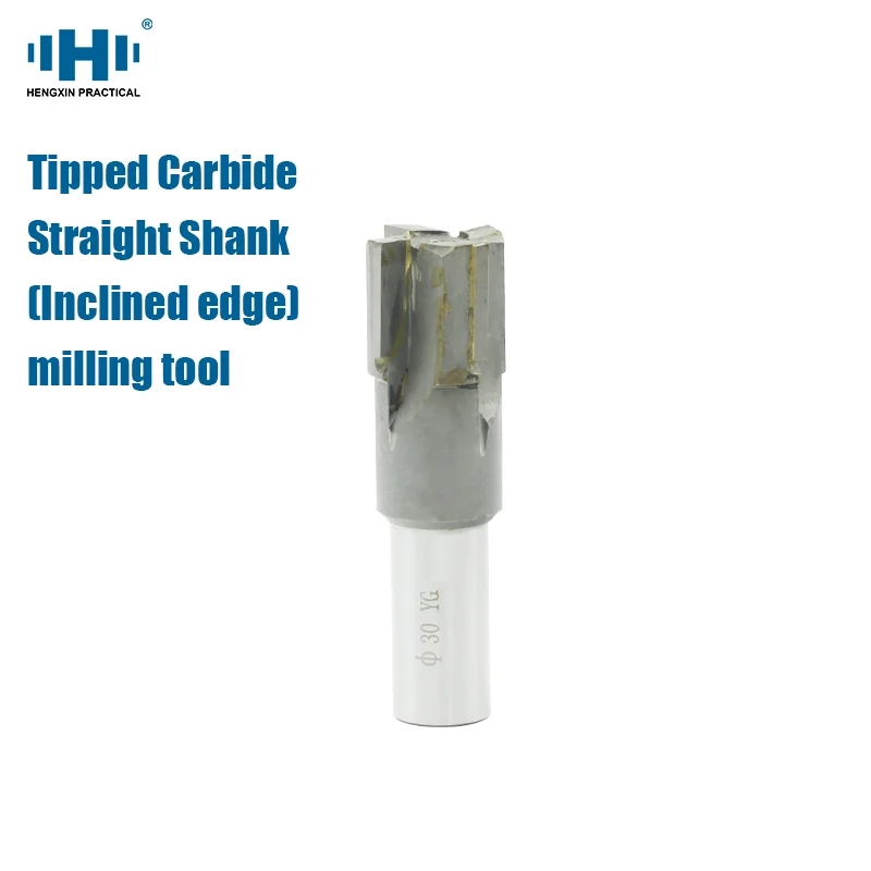 HENGXIN Tipped Carbide End Mill Straight Shank Machining MIlling Tools CNC Lathe Processing Material Cutting Tools Inclined edge
HENGXIN Tipped Carbide End Mill Straight Shank Machining MIlling Tools CNC Lathe Processing Material Cutting Tools Inclined edge