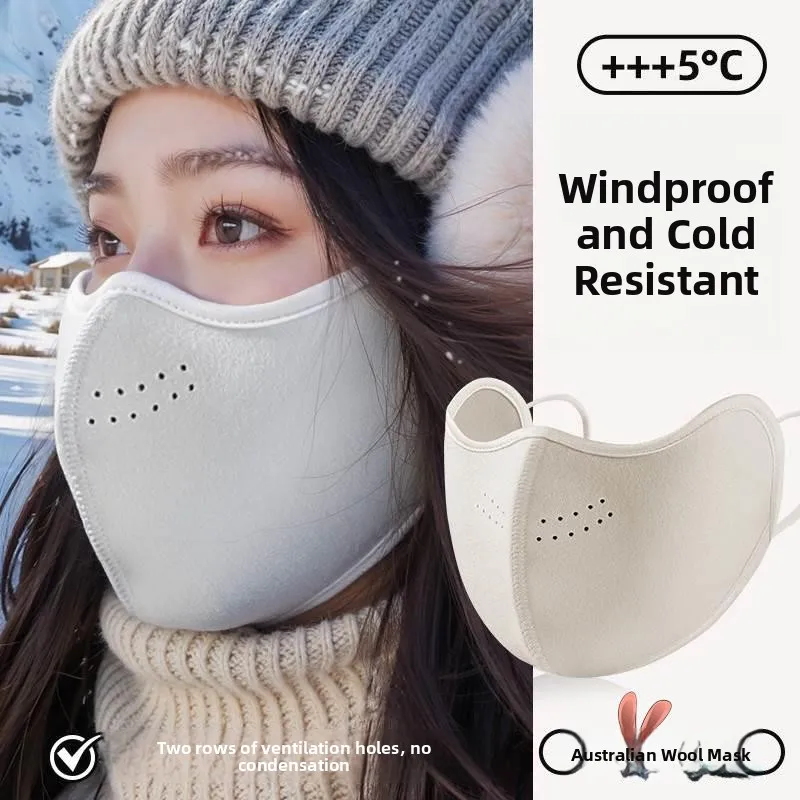 Теплая ветрозащитная зимняя маска для лица 3D-формы, женская, с высоким эстетическим качеством, осенне-зимняя, для защиты от мороза в северо-восточных регионах
Теплая ветрозащитная зимняя маска для лица 3D-формы, женская, с высоким эстетическим качеством, осенне-зимняя, для защиты от мороза в северо-восточных регионах