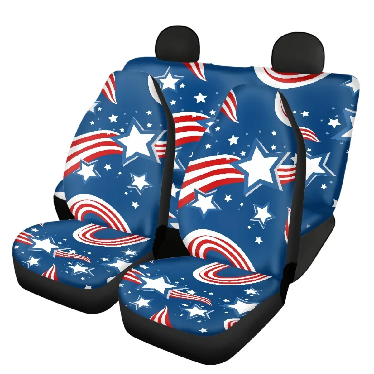 British Stripes Stars Pattern Design Front and Back for Vehicle Seat Covers Car Accessories General Truck Sedan Easy to Clean
British Stripes Stars Pattern Design Front and Back for Vehicle Seat Covers Car Accessories General Truck Sedan Easy to Clean