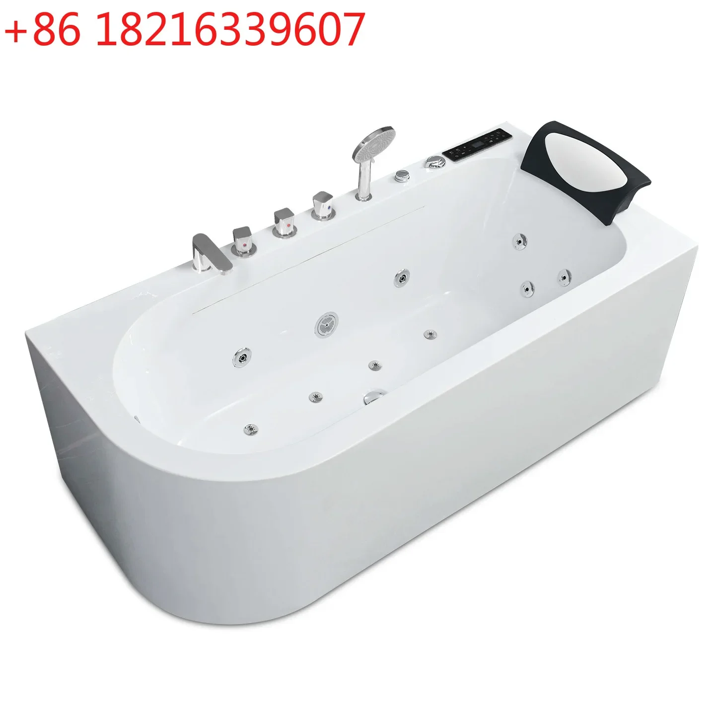 Acrylic jet jacuzzi surfing heated adult curved bathtub wholesale
Acrylic jet jacuzzi surfing heated adult curved bathtub wholesale