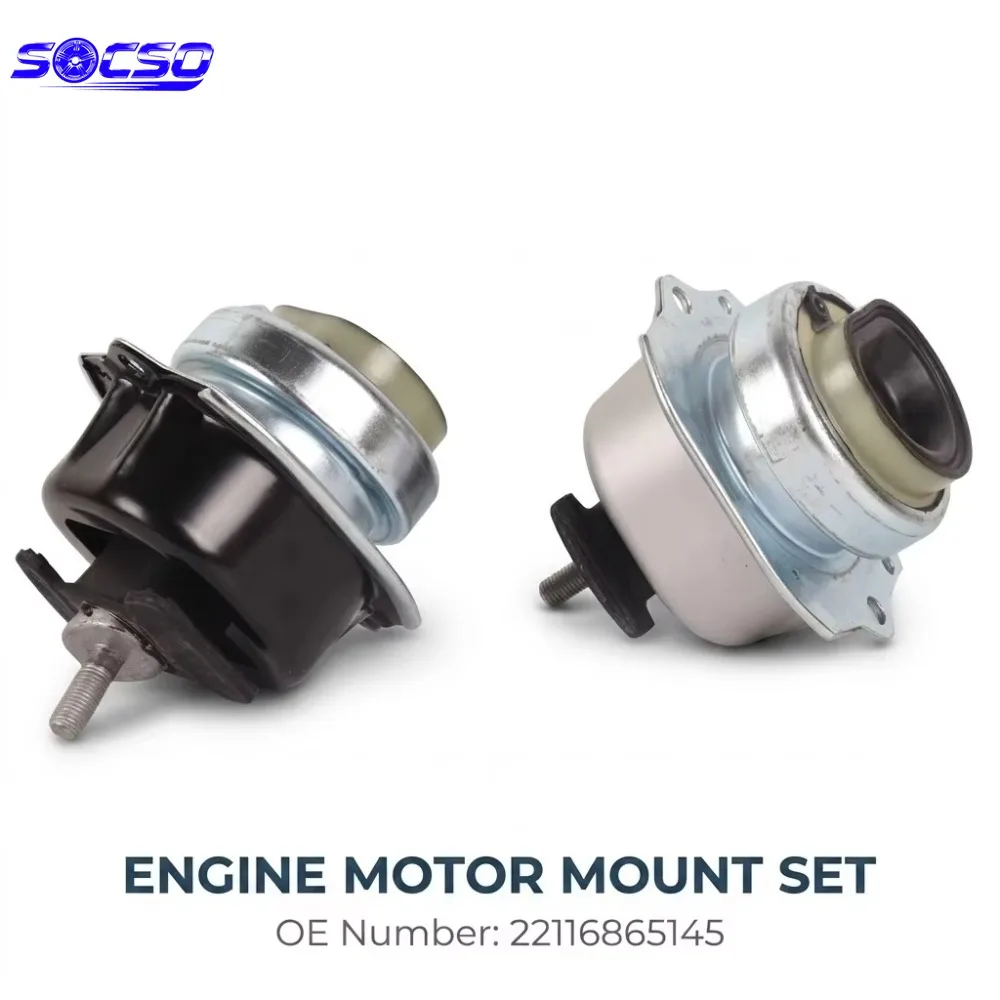 2Pcs 22116865145 22116795416 Engine Motor Mount for BMW E70 E71 F15 F16 X5 X6 22116780259 22116778191 22116781041
2Pcs 22116865145 22116795416 Engine Motor Mount for BMW E70 E71 F15 F16 X5 X6 22116780259 22116778191 22116781041