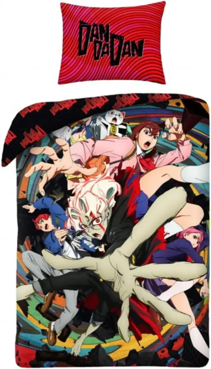 DanDaDan Anime Duvet Cover Set 140x200cm With Pillowcase Multi Color Cartoon Bedding Set For Kids Adults
DanDaDan Anime Duvet Cover Set 140x200cm With Pillowcase Multi Color Cartoon Bedding Set For Kids Adults