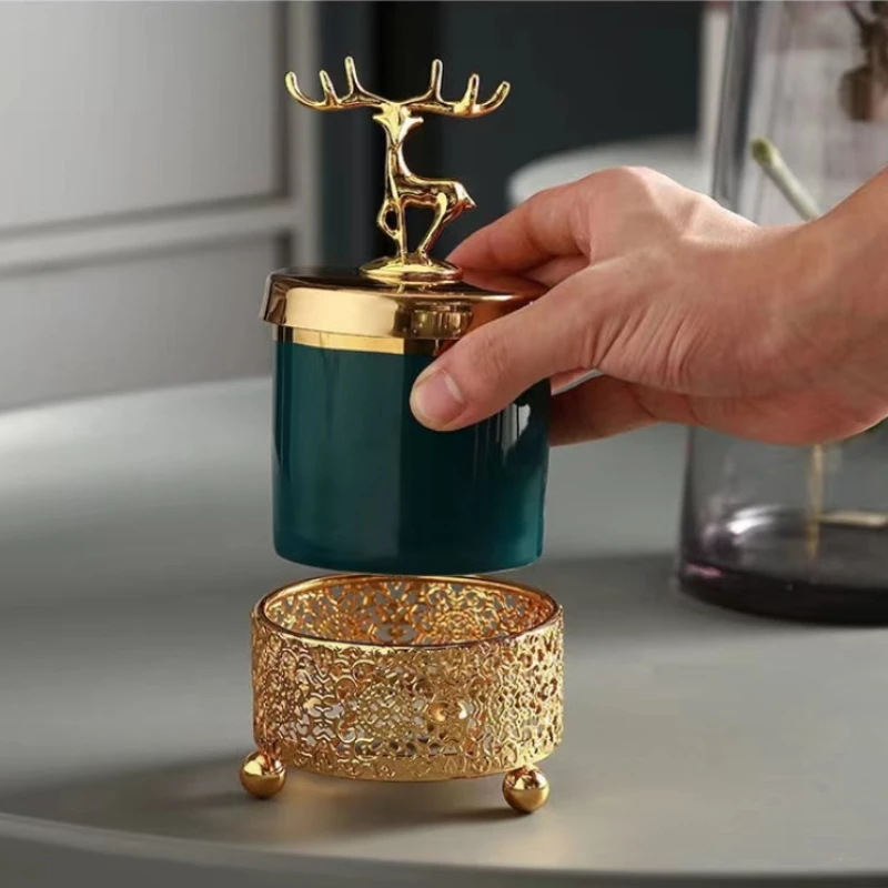 Luxury Ceramic Toothpick Holder, Xmas Deer Cotton Swab, Decorative Jewelry Box, Home Creative Desktop Ornaments, Light, New
Luxury Ceramic Toothpick Holder, Xmas Deer Cotton Swab, Decorative Jewelry Box, Home Creative Desktop Ornaments, Light, New