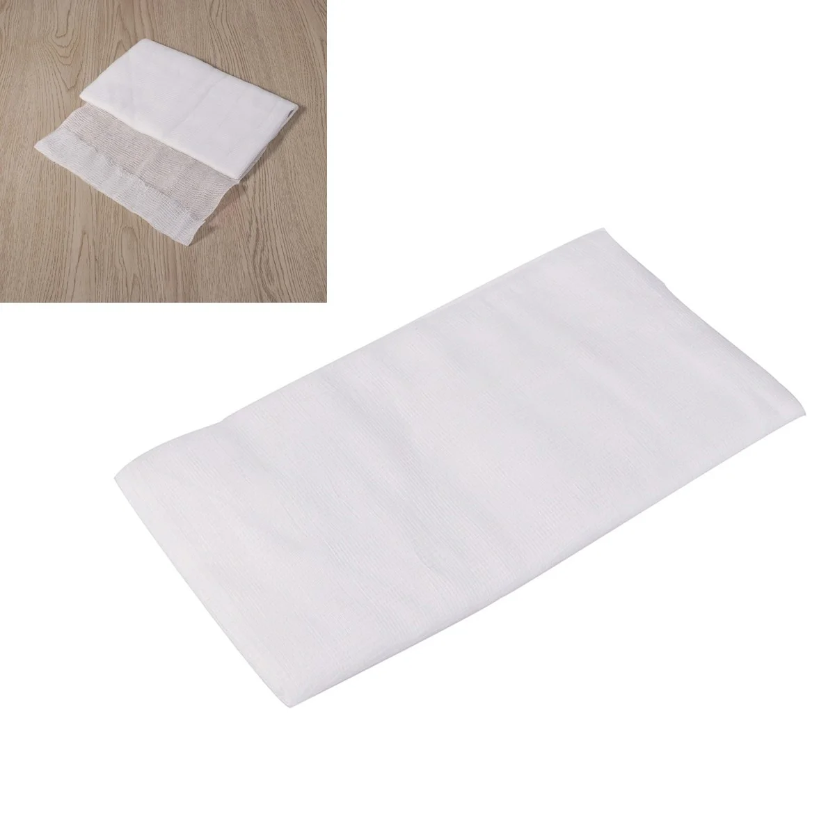 1 pc Unbleached Cotton Cheesecloth 92X366Cm Natural Organic Strainer Fabric For Cheese Making Yogurt Filtering Juices Milking 
1 pc Unbleached Cotton Cheesecloth 92X366Cm Natural Organic Strainer Fabric For Cheese Making Yogurt Filtering Juices Milking