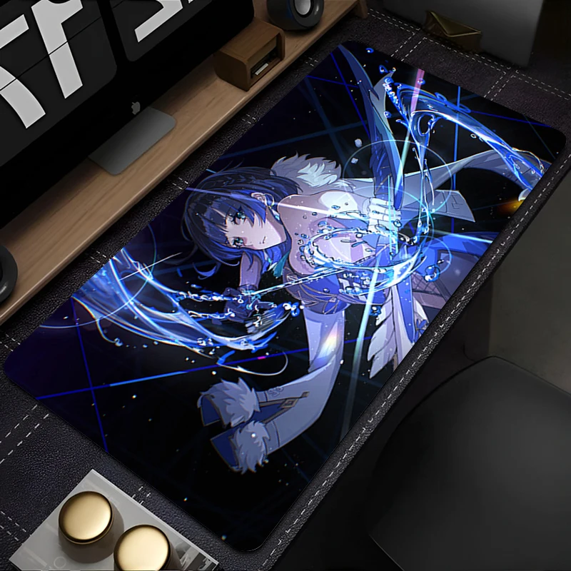 Computer Gaming Accessories HD Mousepad Office PC Mouse Pad G-genshin Impact Yelan Keyboard Pad Desk Decoracion Anime Desk Mat
Computer Gaming Accessories HD Mousepad Office PC Mouse Pad G-genshin Impact Yelan Keyboard Pad Desk Decoracion Anime Desk Mat