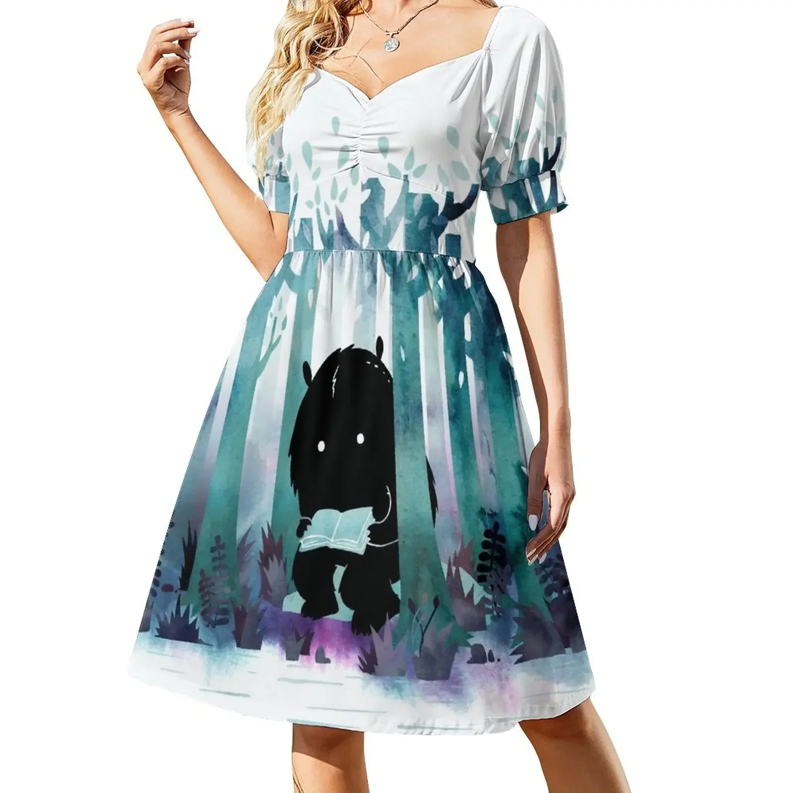 A Quiet Spot Short-Sleeved Dress Women's summer dresses evening dresses women elegant party dresses for women 2025 Dress
A Quiet Spot Short-Sleeved Dress Women's summer dresses evening dresses women elegant party dresses for women 2025 Dress