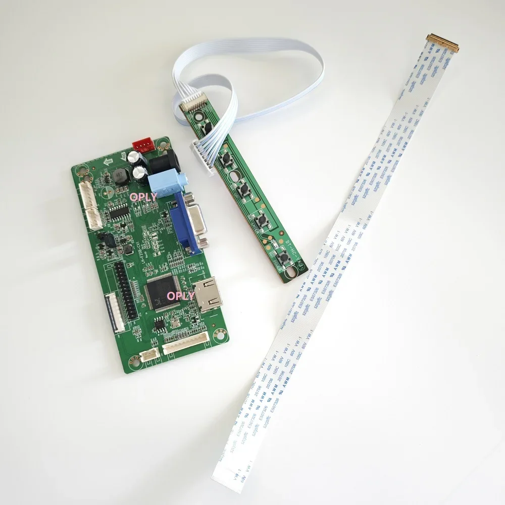 EDP Controller Driver Board for 1920×1080 LM156LF5L06 LM156LFCL11 LM156LF1L03 15.6" LED Panel HDMI-Compatible VGA Audio Kit
EDP Controller Driver Board for 1920×1080 LM156LF5L06 LM156LFCL11 LM156LF1L03 15.6" LED Panel HDMI-Compatible VGA Audio Kit