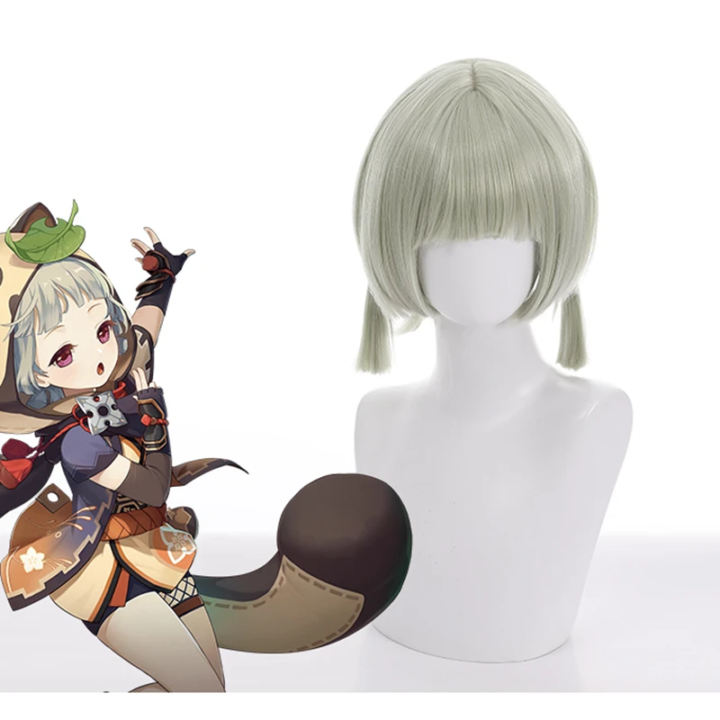 Парик для косплея по мотивам игры Genshin Impact Sayu, парик Genshin Sayu, термостойкие синтетические парики для косплея, короткие волосы
Парик для косплея по мотивам игры Genshin Impact Sayu, парик Genshin Sayu, термостойкие синтетические парики для косплея, короткие волосы