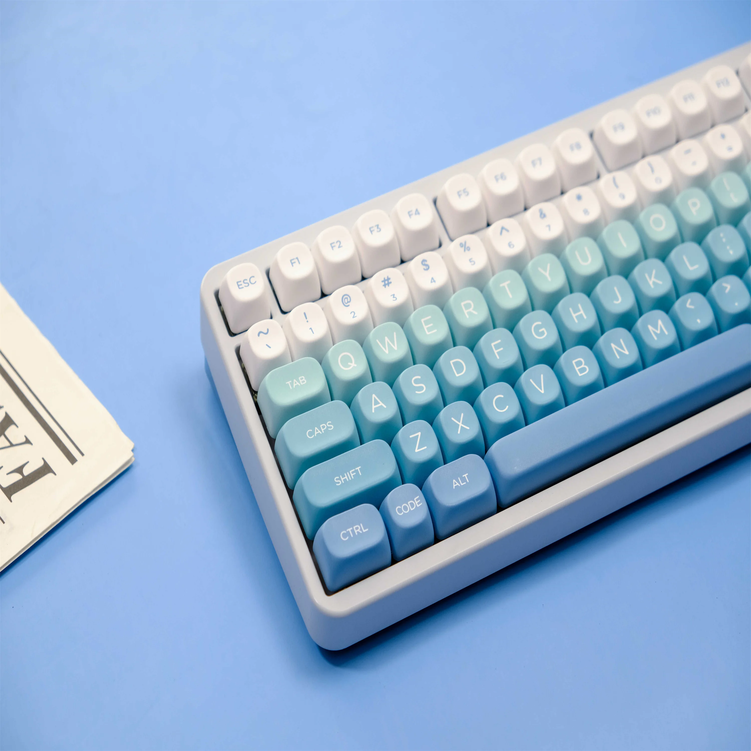 GMK Falling snow Keycap 126 Keys PBT Keycaps MOA Profile DYE-SUB Customized Keycaps
GMK Falling snow Keycap 126 Keys PBT Keycaps MOA Profile DYE-SUB Customized Keycaps