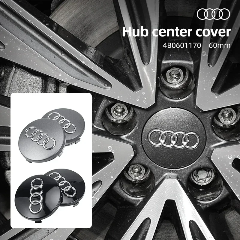 4pcs 60/61mm Silver Black Wheel Rim Center Hub Caps Emblem Audi Q3 Q5 Q7 Q8 TT S6 S7 R8 RS5 4B0601170 Car Decorative Accessories
4pcs 60/61mm Silver Black Wheel Rim Center Hub Caps Emblem Audi Q3 Q5 Q7 Q8 TT S6 S7 R8 RS5 4B0601170 Car Decorative Accessories