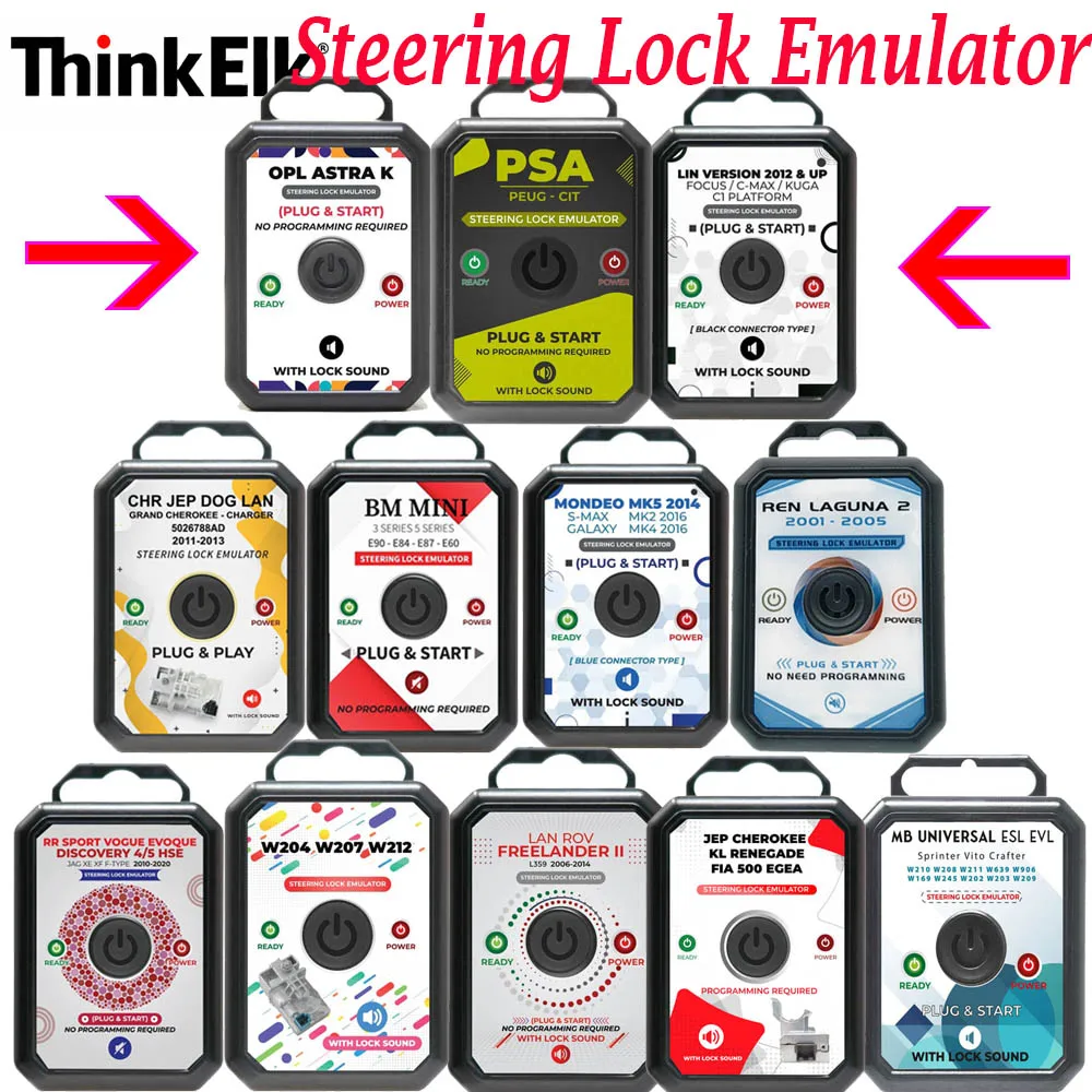 Durable ESL / ELV Steering Lock Emulator Simulator for MB UNIVERSAI For Megane 3/Megan 2/Clio 4 Clio 3 for Volvo V40 2012-2019
Durable ESL / ELV Steering Lock Emulator Simulator for MB UNIVERSAI For Megane 3/Megan 2/Clio 4 Clio 3 for Volvo V40 2012-2019