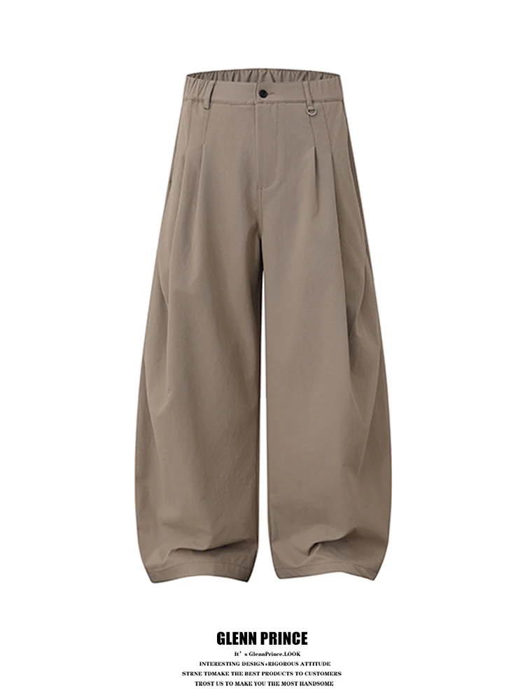 Мужские брюки в стиле ретро, широкие, повседневные, с высокой талией, прямого кроя, свободные, из полиэфирного волокна
Мужские брюки в стиле ретро, широкие, повседневные, с высокой талией, прямого кроя, свободные, из полиэфирного волокна