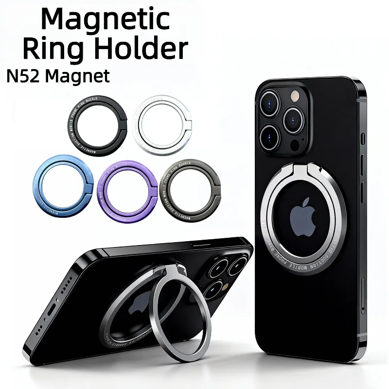 Magsafe Magnetic Finger Ring Holder Magnetic Phone Grip Stand Mount Smartphone Accessories For Iphone 14 15 Pro Max Mini
Magsafe Magnetic Finger Ring Holder Magnetic Phone Grip Stand Mount Smartphone Accessories For Iphone 14 15 Pro Max Mini