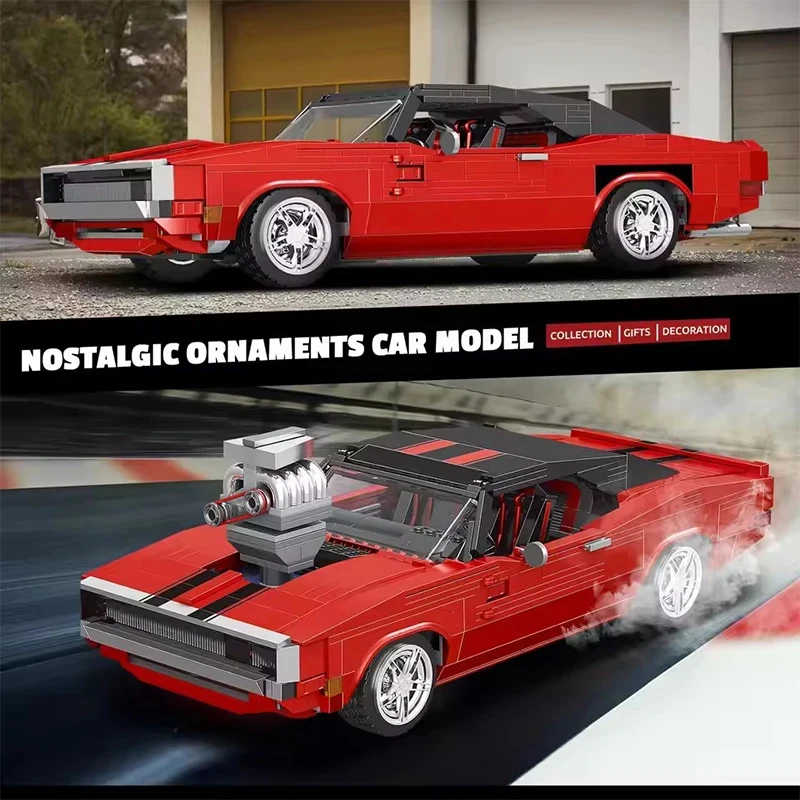 Конструктор Mould King 10112 Red Charger: Гоночный автомобиль MOC, набор для сборки, игрушки для мальчиков и взрослых, подарки на день рождения
Конструктор Mould King 10112 Red Charger: Гоночный автомобиль MOC, набор для сборки, игрушки для мальчиков и взрослых, подарки на день рождения