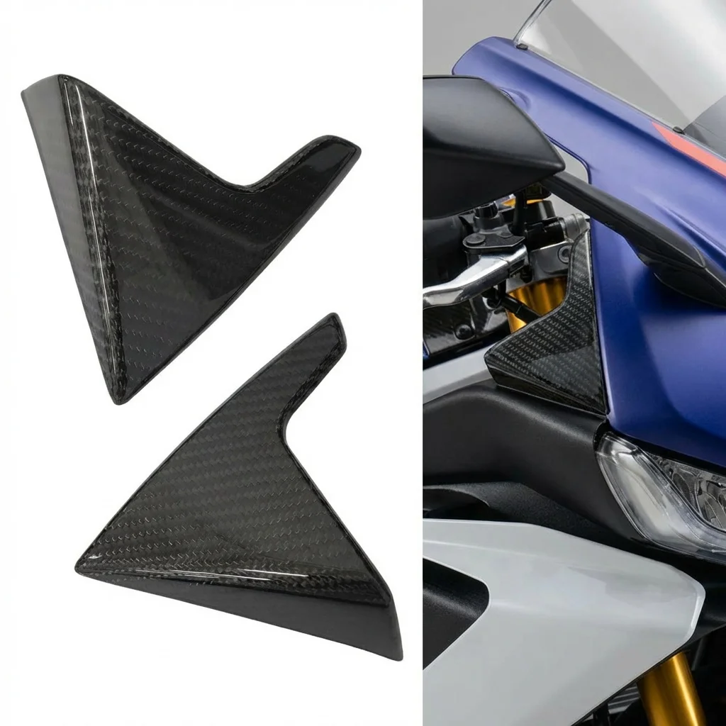 Carbon Fibre Motorcycle Front Fairing Cover Extend Trim for Aprilia RS 660 2020-2025
Carbon Fibre Motorcycle Front Fairing Cover Extend Trim for Aprilia RS 660 2020-2025