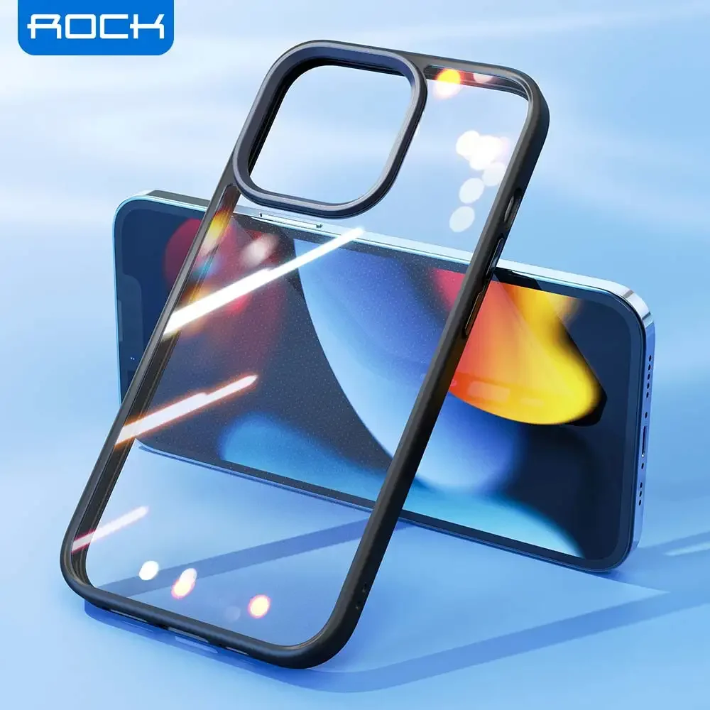Transparent Bumper Case for iPhone 13 Pro Max,ROCK Cover Anti-Scratch Ultra Hybrid Hard Clear Back Soft Panel Case for iPhone 13
Transparent Bumper Case for iPhone 13 Pro Max,ROCK Cover Anti-Scratch Ultra Hybrid Hard Clear Back Soft Panel Case for iPhone 13