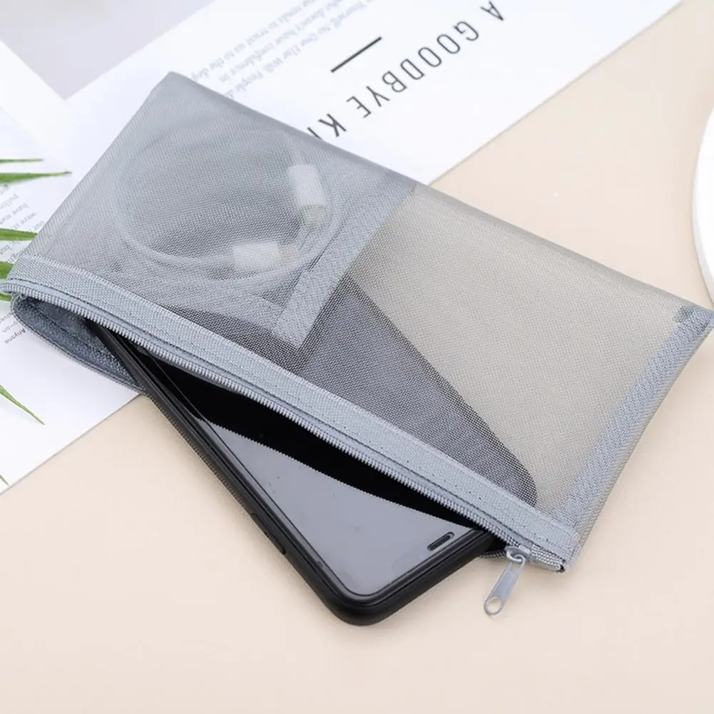 Solid Material Pencil Case Mesh Pencil Pouch Zipper Mesh Bags Set for Makeup Brushes Stationery Organization at Home Office
Solid Material Pencil Case Mesh Pencil Pouch Zipper Mesh Bags Set for Makeup Brushes Stationery Organization at Home Office