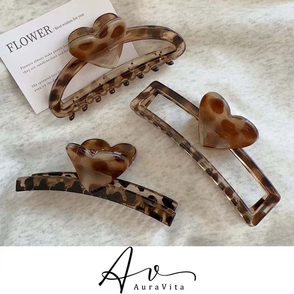 2024 New Trend Alloy Resin Leopard Pattern Geometric Claw Clip Leisure Party Simple Hair Clip Women's Charm Hair Accessories
2024 New Trend Alloy Resin Leopard Pattern Geometric Claw Clip Leisure Party Simple Hair Clip Women's Charm Hair Accessories