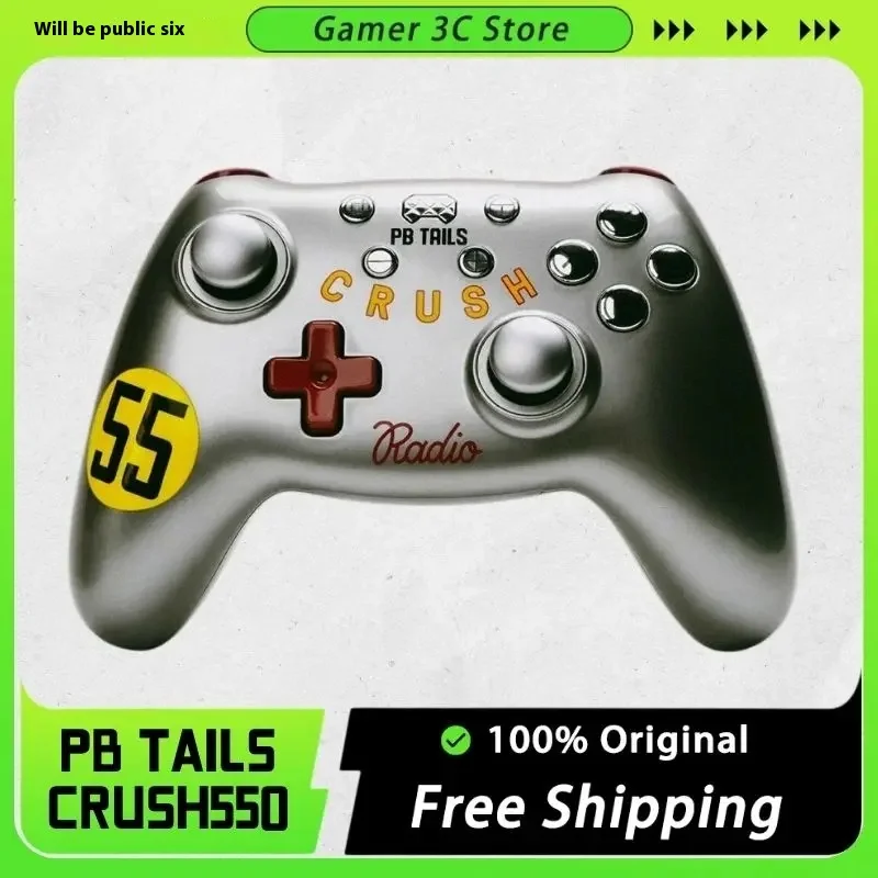 PB TAILS 550 игровые контроллеры 1000 Гц 3 режима беспроводной Bluetooth геймпад линейная плата под заказ для NS PC Steam game
PB TAILS 550 игровые контроллеры 1000 Гц 3 режима беспроводной Bluetooth геймпад линейная плата под заказ для NS PC Steam game