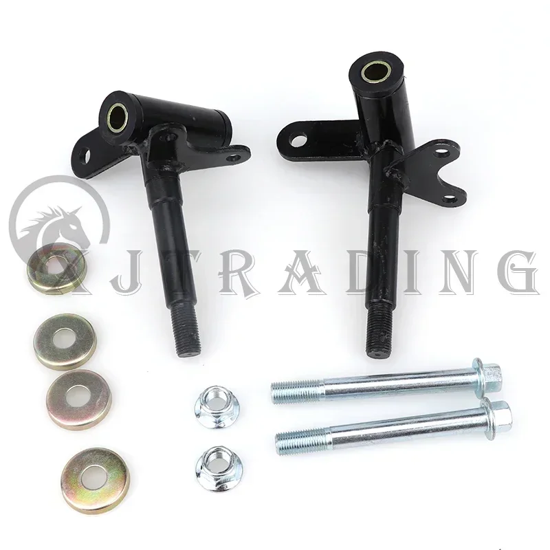 1Pair 17mm Steering Strut Knuckle Spindle Fit For Disc Brake of ATV 49cc 50cc 70cc 90cc 110cc Go Kart Buggy UTV Quad Bike Parts 
1Pair 17mm Steering Strut Knuckle Spindle Fit For Disc Brake of ATV 49cc 50cc 70cc 90cc 110cc Go Kart Buggy UTV Quad Bike Parts