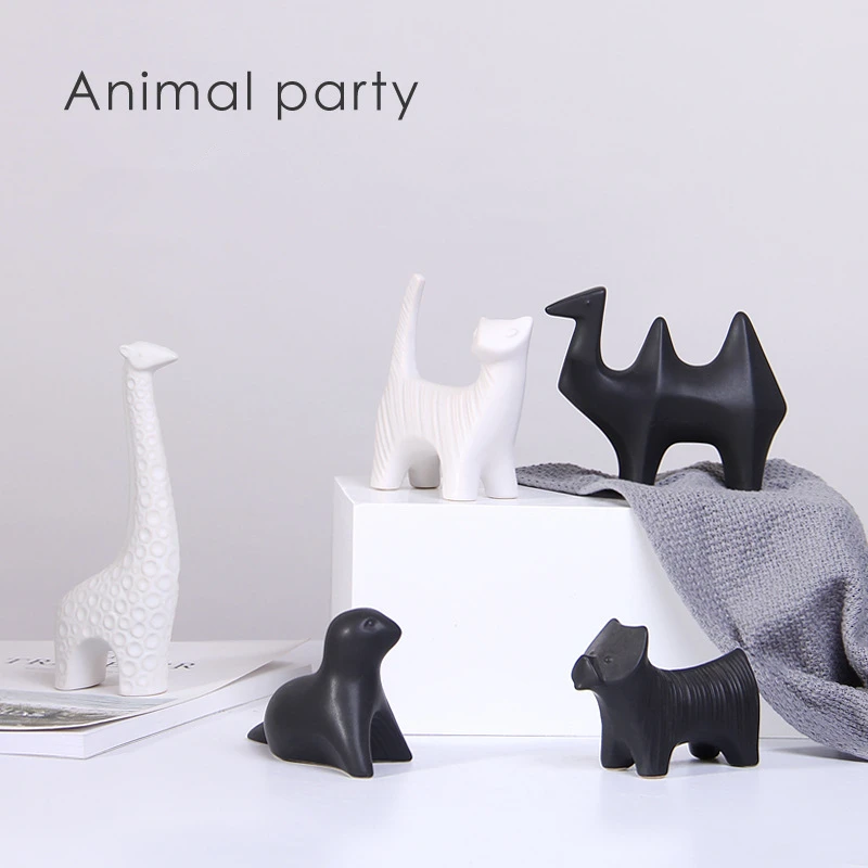 Mutihome Minimalist Nordic Ceramic Wedding Gift Animal Home Living Room Desktop Hotel Decoration Gift Ornament Room Decoration
Mutihome Minimalist Nordic Ceramic Wedding Gift Animal Home Living Room Desktop Hotel Decoration Gift Ornament Room Decoration
