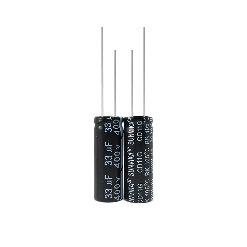 25pcs 400V 33uF Electrolytic Capacitor High Quality Small Size 8x18mm Radial for Power Supply Electronics
25pcs 400V 33uF Electrolytic Capacitor High Quality Small Size 8x18mm Radial for Power Supply Electronics