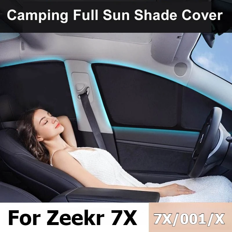 For Zeekr 7X/001/X 2021-2025 Sun Shade Front Rear Side Window Sunshade Windshield Sun Visor Outdoor Camping Interior Accessories
For Zeekr 7X/001/X 2021-2025 Sun Shade Front Rear Side Window Sunshade Windshield Sun Visor Outdoor Camping Interior Accessories