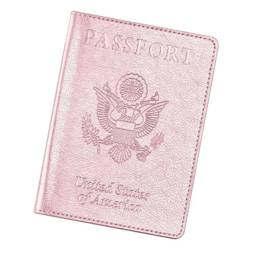 Passport Wallet For Women, Passport Holder For Women-Gold Rose
Passport Wallet For Women, Passport Holder For Women-Gold Rose