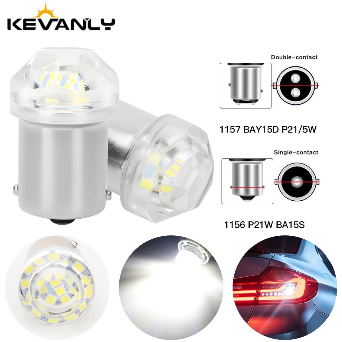 2pcs 1156 P21W 1157 BA15S BAY15D LED Bulb White Led 9LED Flash Car Signal Light Brake Reverse Lamp Daytime Running Light 12V
2pcs 1156 P21W 1157 BA15S BAY15D LED Bulb White Led 9LED Flash Car Signal Light Brake Reverse Lamp Daytime Running Light 12V