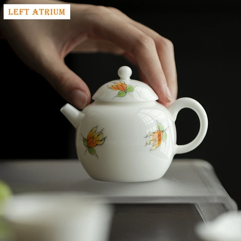 Hand Painted Bergamot Jada Porcelain Kettle Porcelain White Teapot Tea Ceremony Set Tea Tie Guan Yin Jasmine Teaware Type
Hand Painted Bergamot Jada Porcelain Kettle Porcelain White Teapot Tea Ceremony Set Tea Tie Guan Yin Jasmine Teaware Type