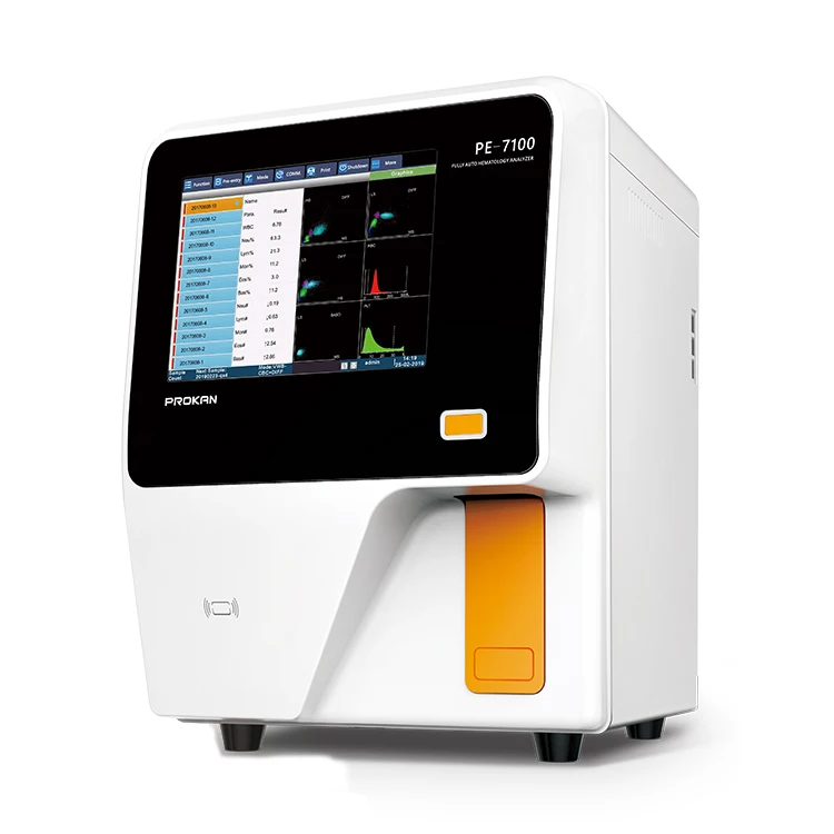 Colorimetric method fully automatic hematology analyzer blood testing equipments clinical analytical instruments
Colorimetric method fully automatic hematology analyzer blood testing equipments clinical analytical instruments