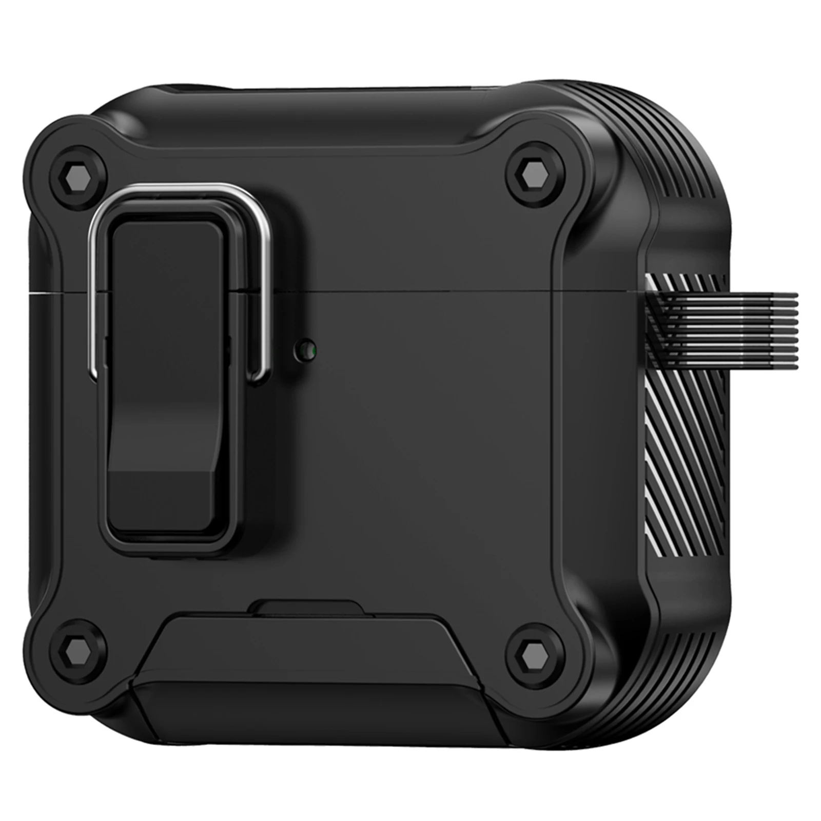 Чехол для наушников AirPods 4 с магнитной автоматической защелкой и подставкой для телефона - черный
Чехол для наушников AirPods 4 с магнитной автоматической защелкой и подставкой для телефона - черный