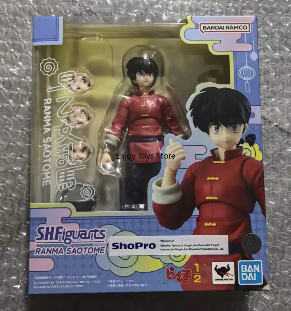 Spot Goods Bandai SHF Ranma 1/2 Saotome Ranma Male Ranma Movable Doll Figure
Spot Goods Bandai SHF Ranma 1/2 Saotome Ranma Male Ranma Movable Doll Figure