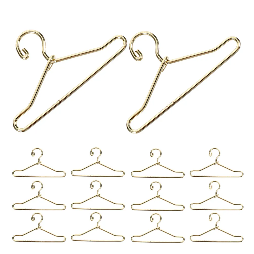 24Pcs Golden Mini Hangers Metal Small Clothes Storage Rack Baby Closet Organizer Miniature Wardrobe Clothes Holders
24Pcs Golden Mini Hangers Metal Small Clothes Storage Rack Baby Closet Organizer Miniature Wardrobe Clothes Holders