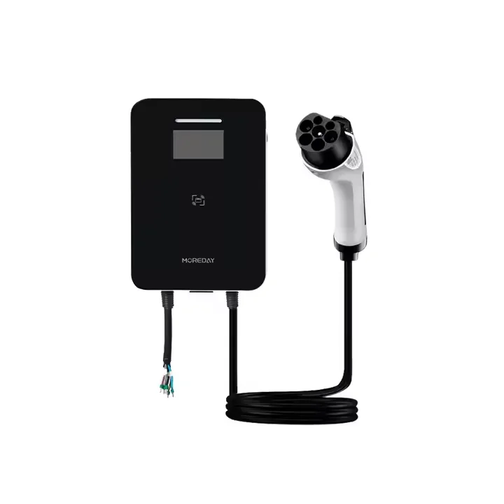 New 11KW AC EV Wall-mounted Fast Charger Wallbox
New 11KW AC EV Wall-mounted Fast Charger Wallbox