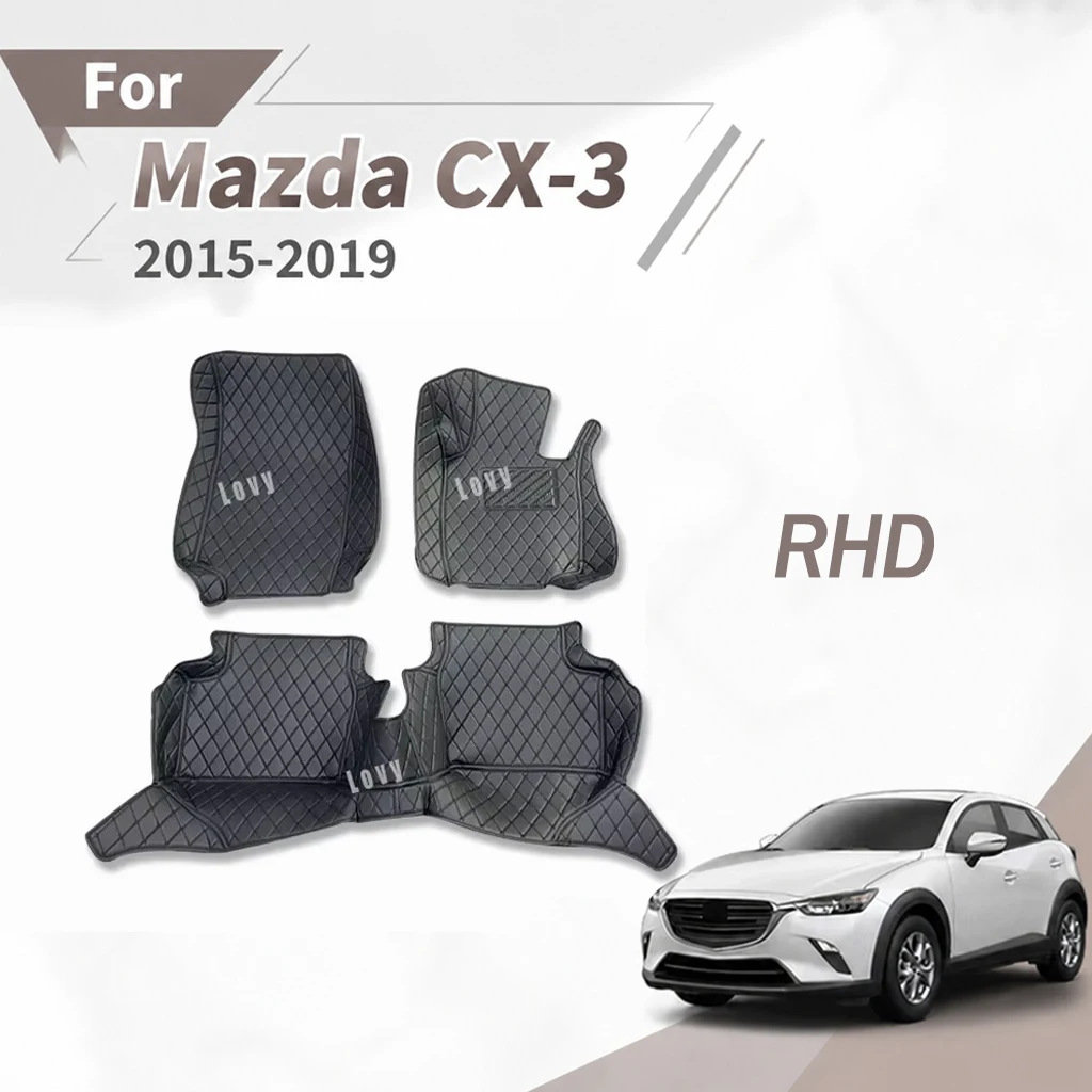 RHD Carpets For Mazda CX-3 CX3 CX 3 2023 2022 2021 2020 2019 2018 2017 2016 Car Floor Mats Auto Covers Waterproof Parts Products
RHD Carpets For Mazda CX-3 CX3 CX 3 2023 2022 2021 2020 2019 2018 2017 2016 Car Floor Mats Auto Covers Waterproof Parts Products