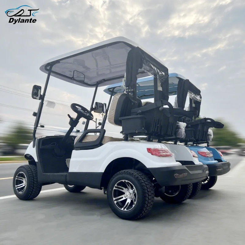 High-End 2 Seats Electric Hunting Golf Cart Quality Supply with 48v 60v 72v Lithium Battery Voltage
High-End 2 Seats Electric Hunting Golf Cart Quality Supply with 48v 60v 72v Lithium Battery Voltage