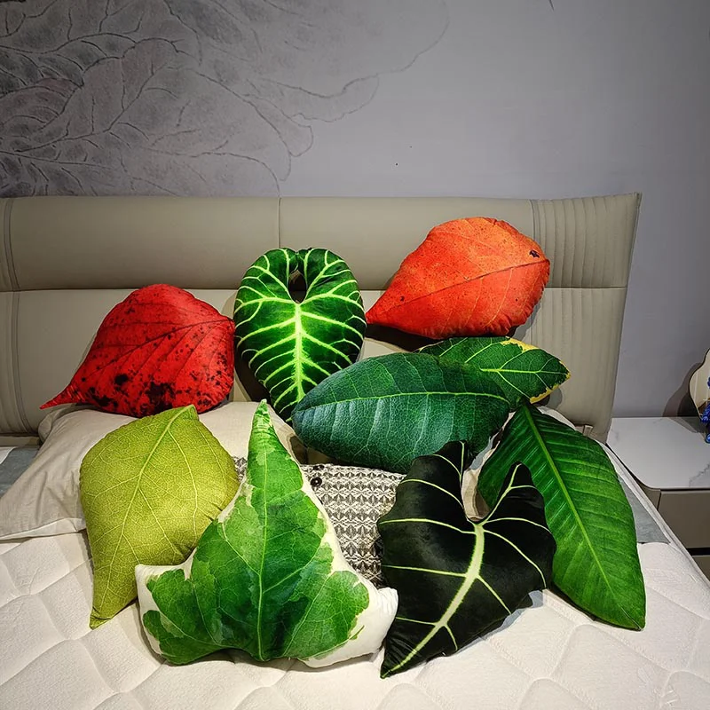 Green Leaf Plush Pillow Simulated Soft Plant Stuffed Cushion Monstera Maple Plushie Peluche Sofa Chair Bed Decor Gift
Green Leaf Plush Pillow Simulated Soft Plant Stuffed Cushion Monstera Maple Plushie Peluche Sofa Chair Bed Decor Gift