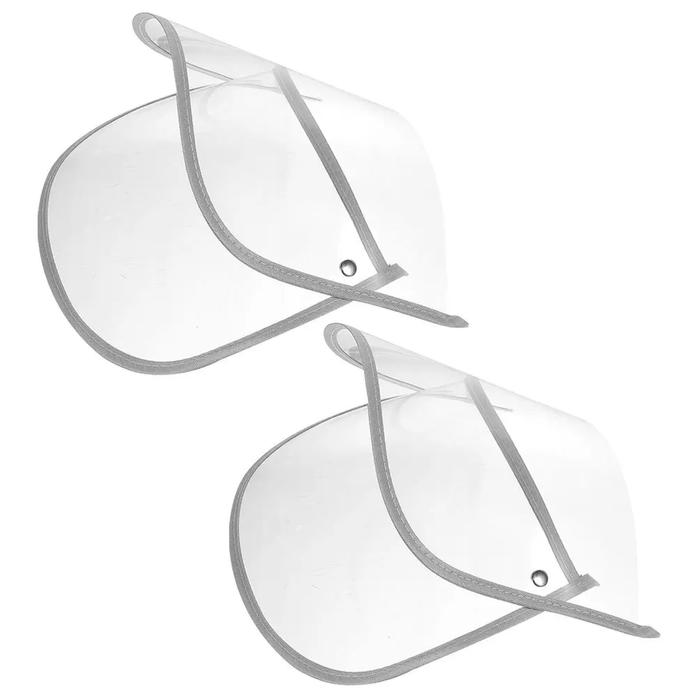 2Pcs Raincoat Hat Brim Clear Rainproof Visor Shield for Raincoat Cap Outdoor Activities Travel Face Protection
2Pcs Raincoat Hat Brim Clear Rainproof Visor Shield for Raincoat Cap Outdoor Activities Travel Face Protection